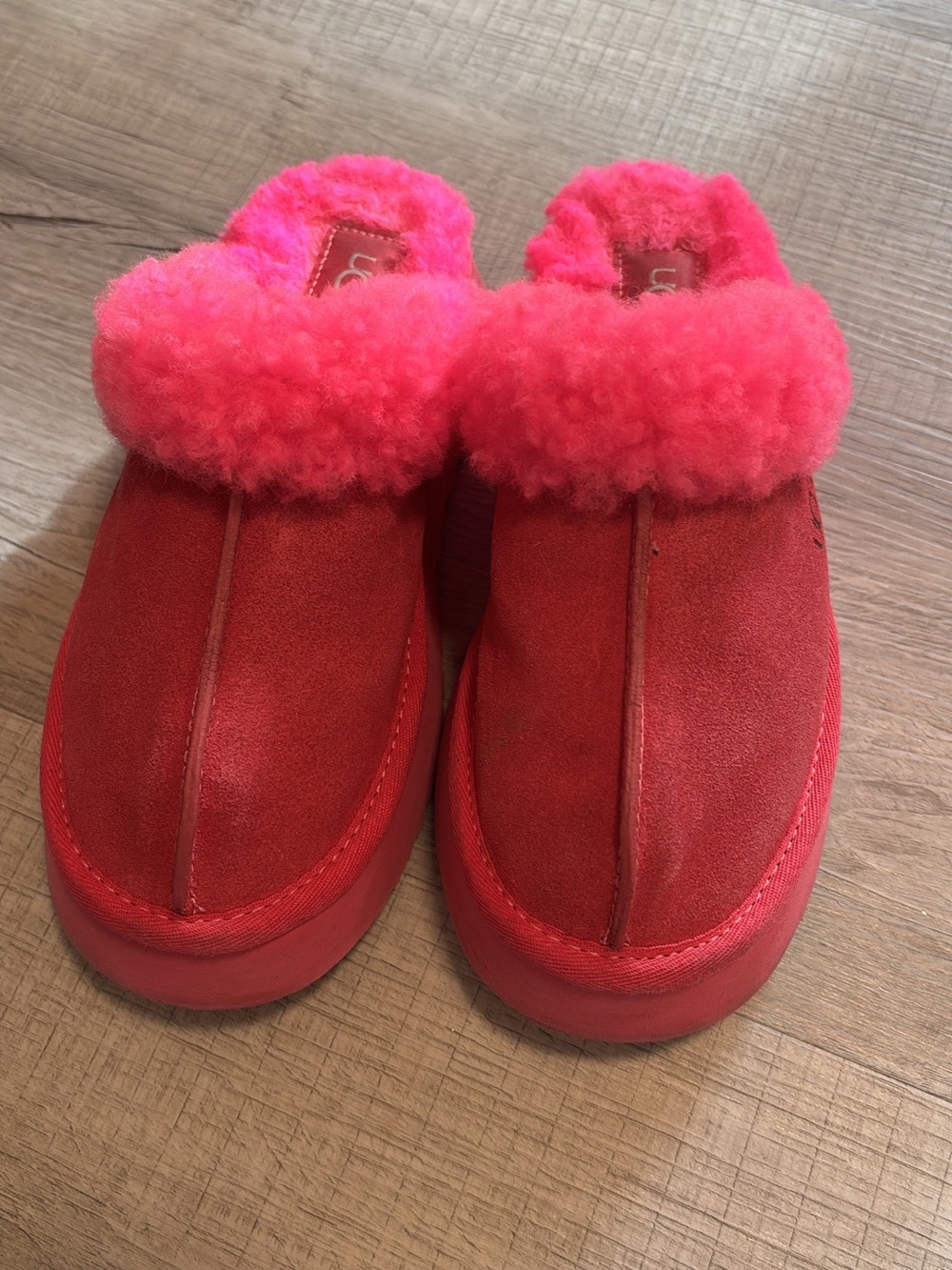 UGG Hot Pink Slippers